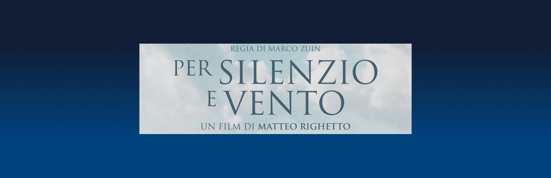 PER SILENZIO E VENTO
